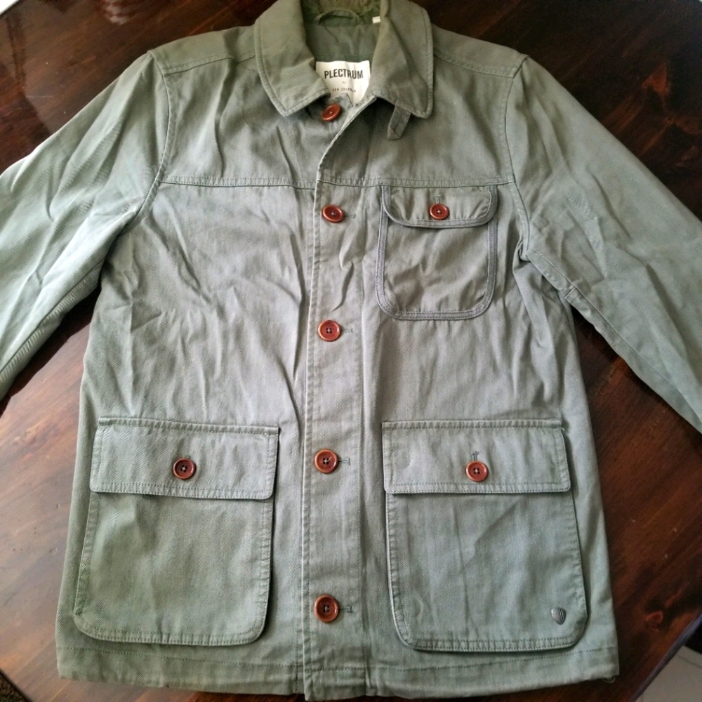 Olive Plectrum by Ben Sherman Utility Jacket
